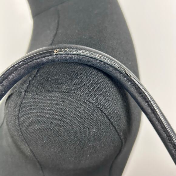 Kate Spade NY Chelsea Park Elena Tote Black White Cream Jacquard Polka Dots - Picture 10 of 10